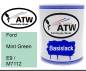 Preview: Ford, Mint Green, E9 / M7112: 1L Lackdose, von ATW Autoteile West.
